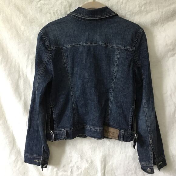 BCBGMaxAzria Jeans Cropped Jean Jacket - Picture 10 of 16